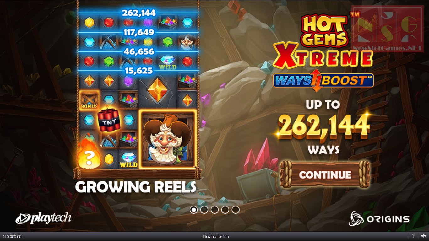 Hot Gems Extreme Slot Demo Image