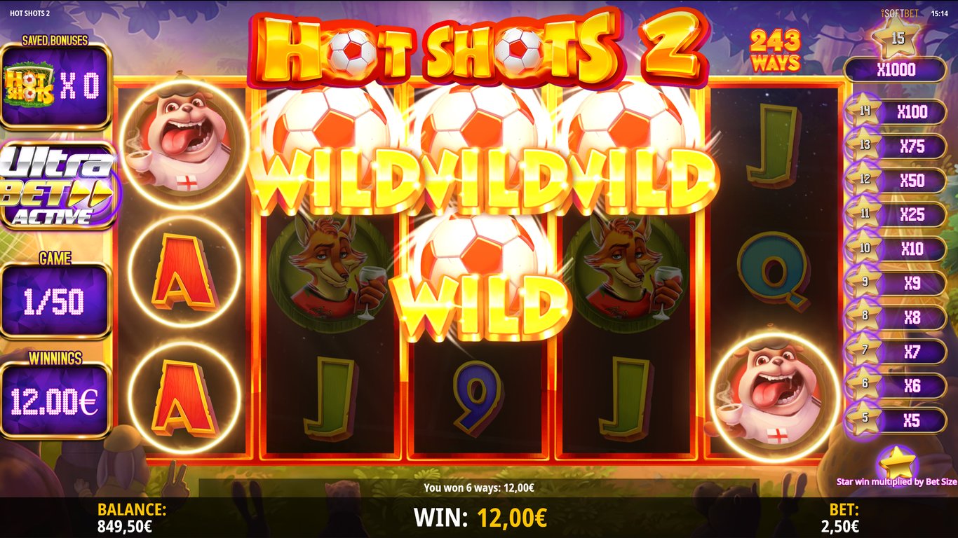 Hot Shots 2 Slot Slot Image in Demo - pic. 3