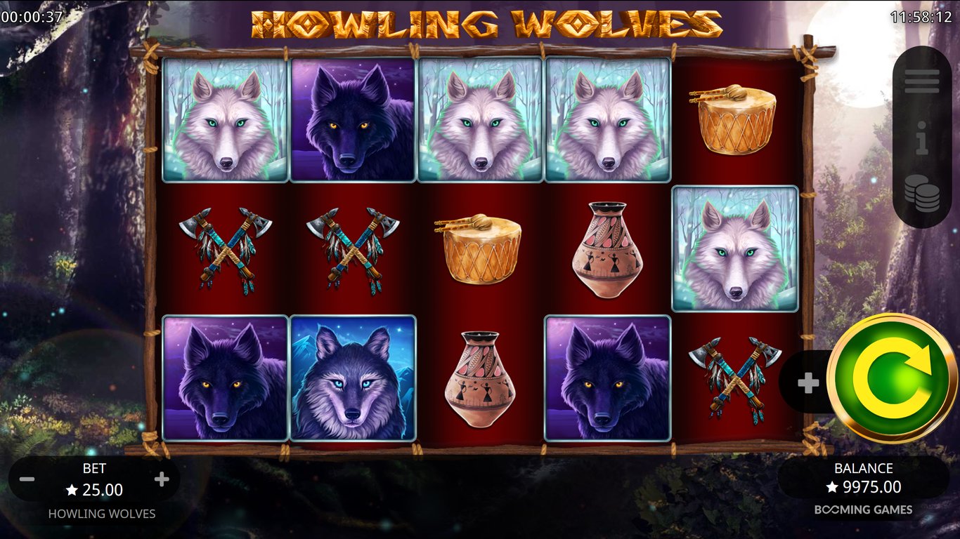 Howling Wolves Slot Slot Image in Demo - pic. 2