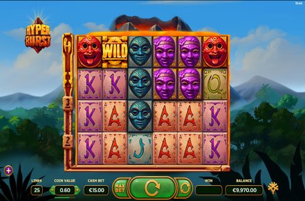 Hyperburst Slot Logo