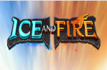 Ice and Fire Slot Logo