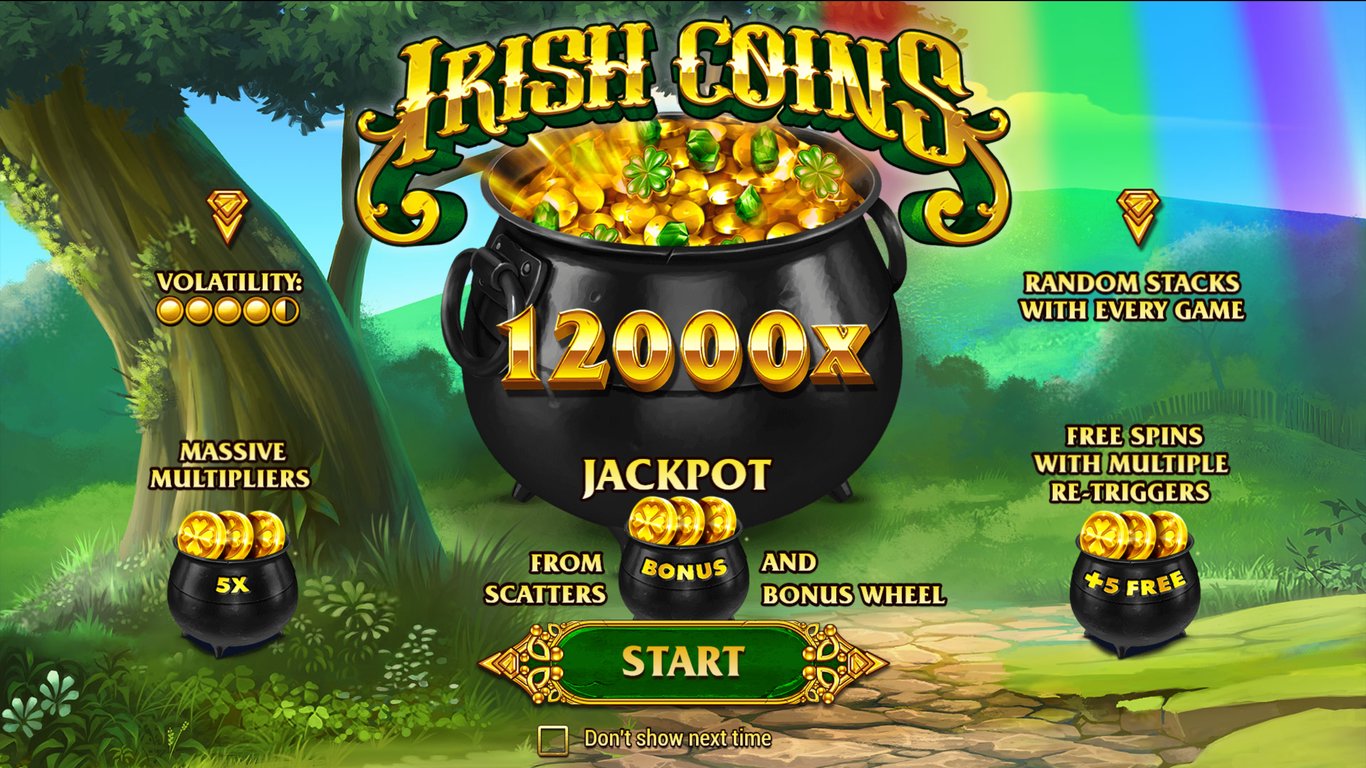 Irish Coins Slot Demo Image