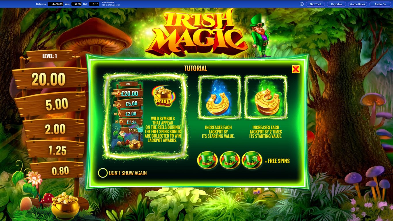 Irish Magic Slot Demo Image