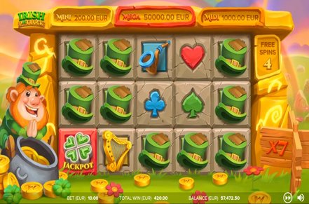 Irish Pot Luck Slot Logo