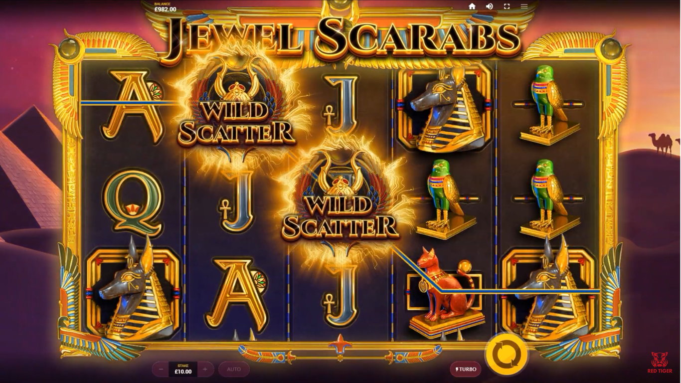 Jewel Scarabs Slot Slot Image in Demo - pic. 2
