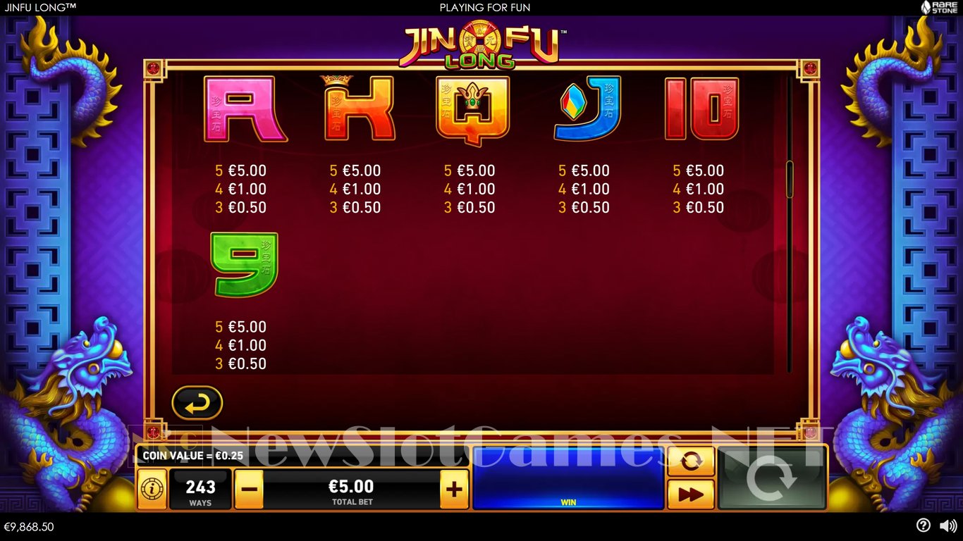 Jinfu Long Slot Slot Image in Demo - pic. 7
