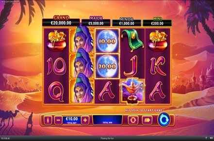 Jinns Moon Slot Logo