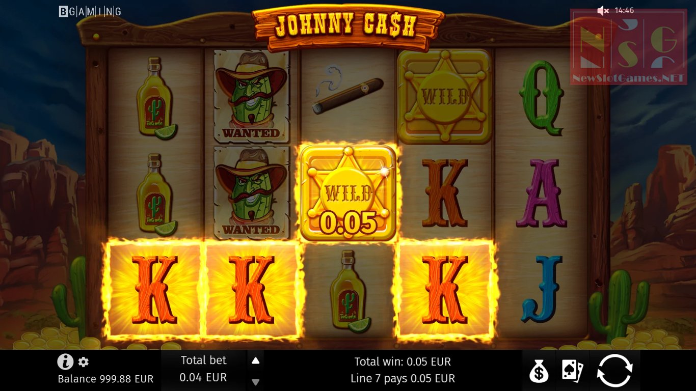 Johnny Cash Slot Demo Image