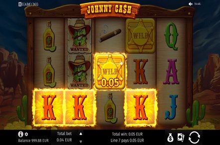 Johnny Cash Slot Logo