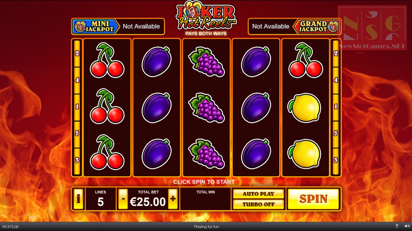 Joker Hot Reels Slot Slot Image in Demo - pic. 2