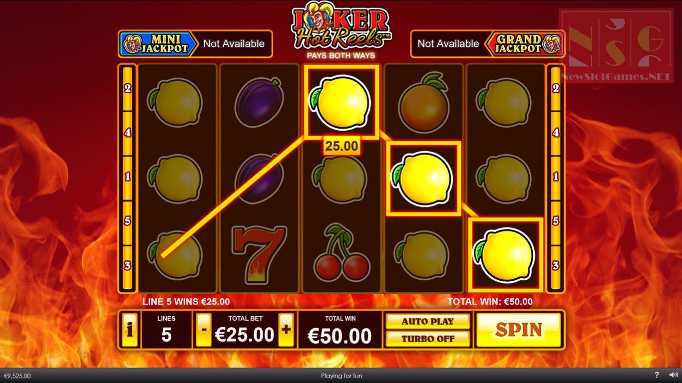 Joker Hot Reels Slot Slot Image in Demo - pic. 3