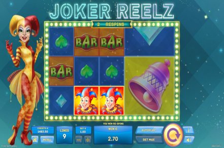 Joker Reelz Slot Logo