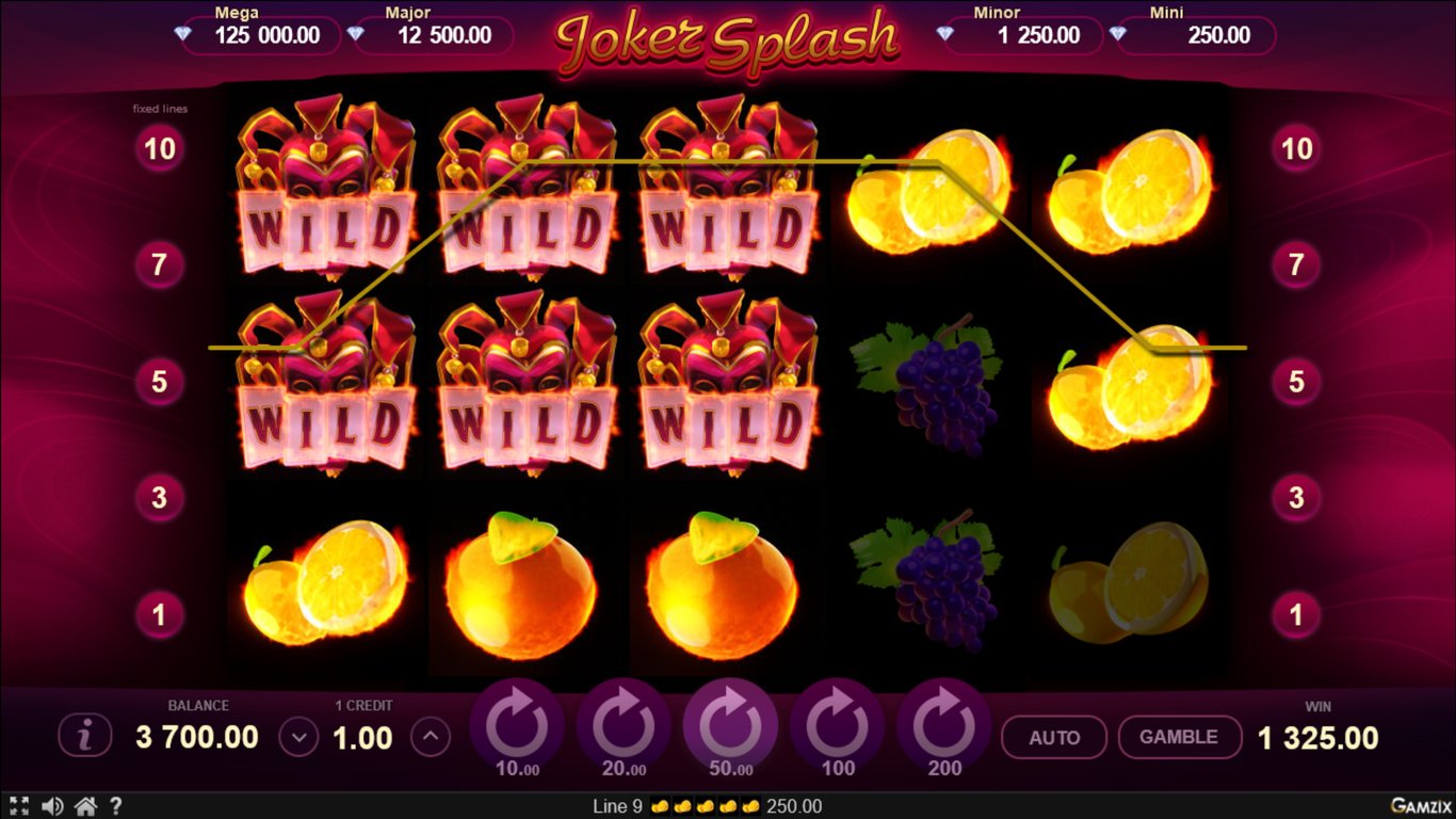 Joker Splash Slot Slot Image in Demo - pic. 3