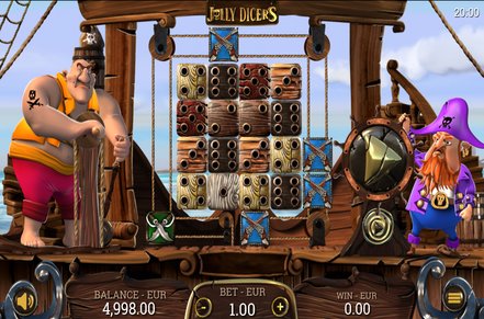 Jolly Dicers Slot Logo