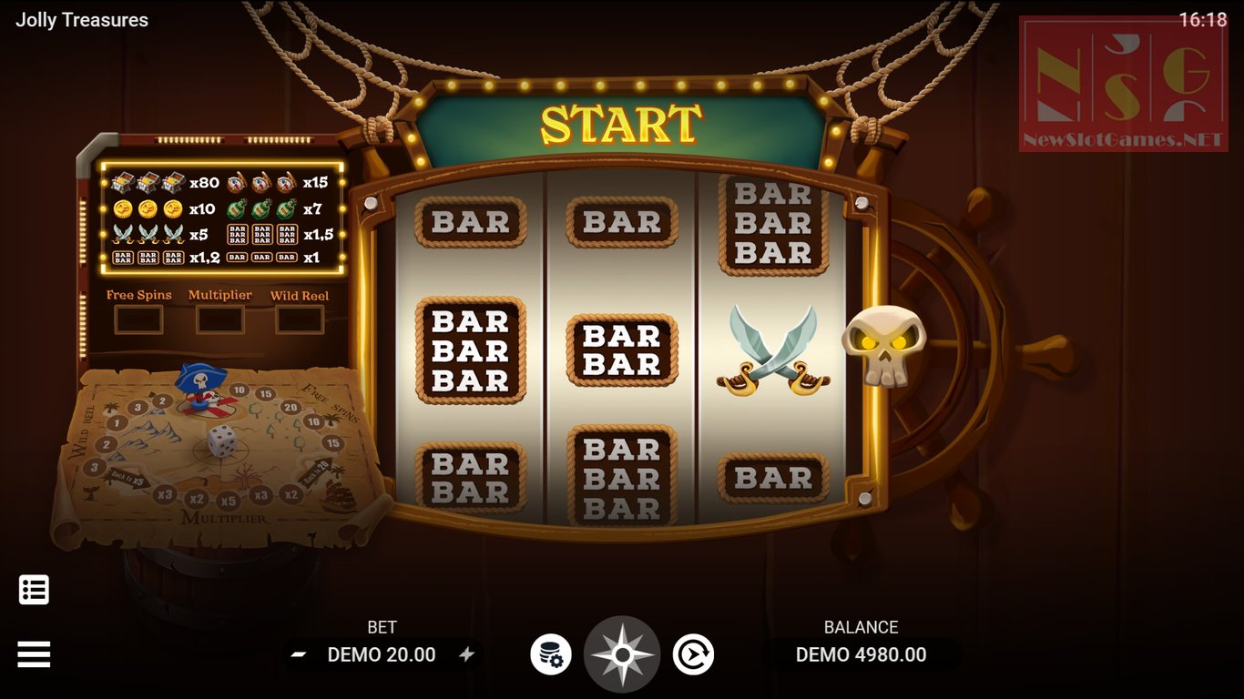 Jolly Treasures Slot Slot Image in Demo - pic. 2