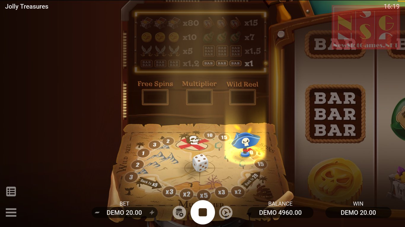 Jolly Treasures Slot Slot Image in Demo - pic. 3