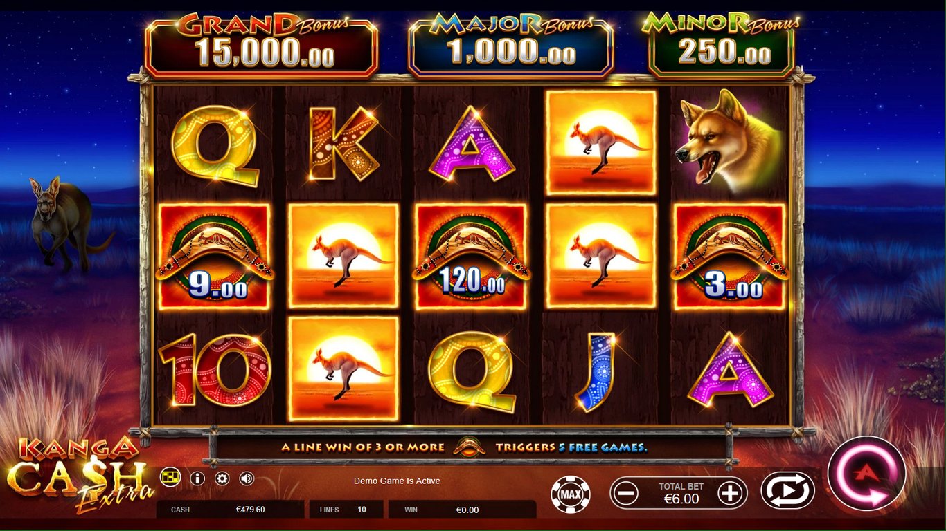 Kanga Cash Extra Slot Slot Image in Demo - pic. 3