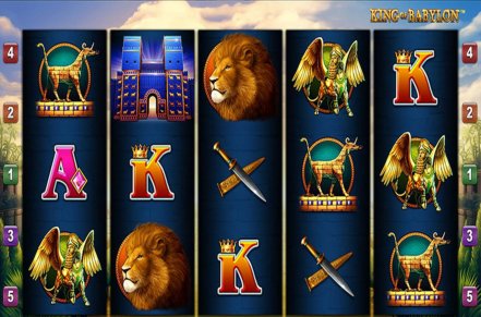 King of Babylon Slot Logo