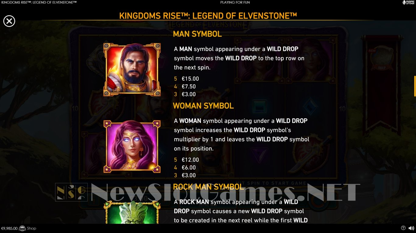 Kingdoms Rise Legend of Elvenstone Slot Slot Image in Demo - pic. 5