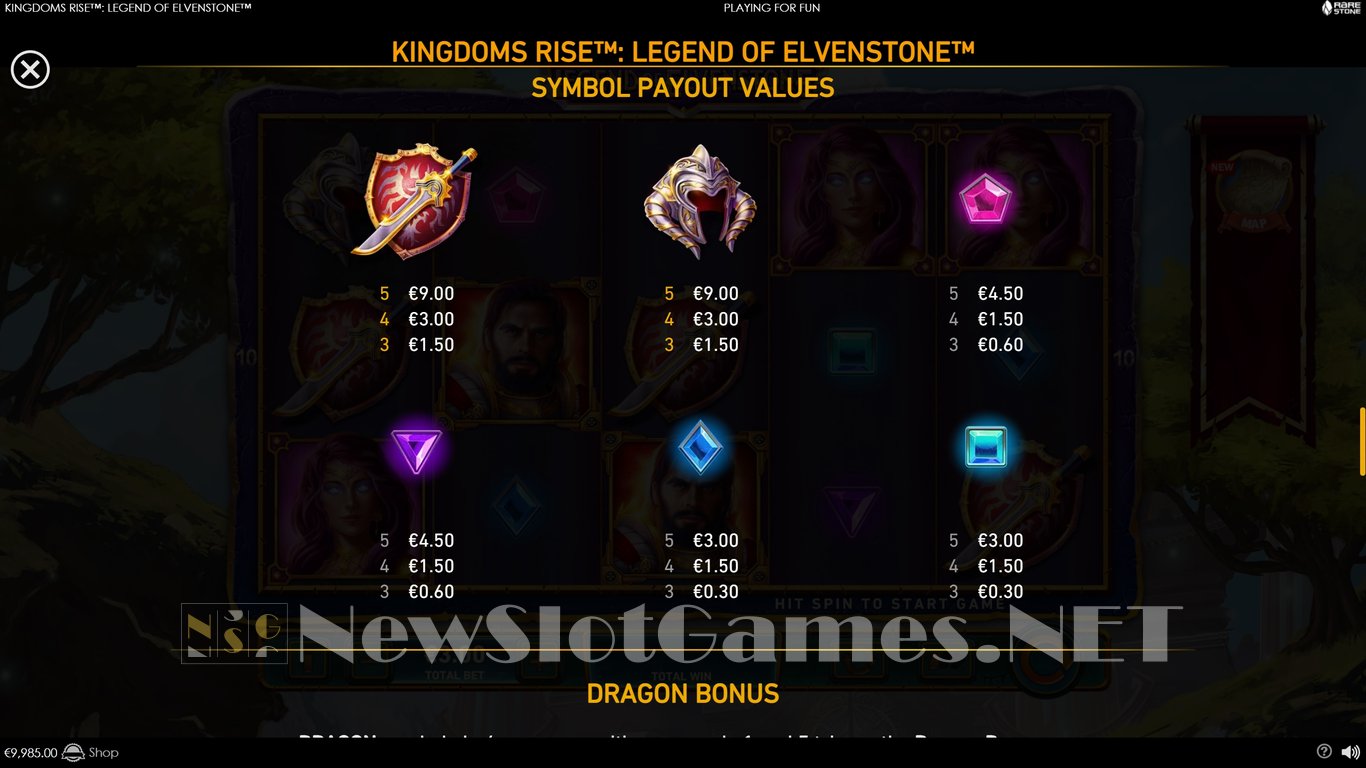Kingdoms Rise Legend of Elvenstone Slot Slot Image in Demo - pic. 6