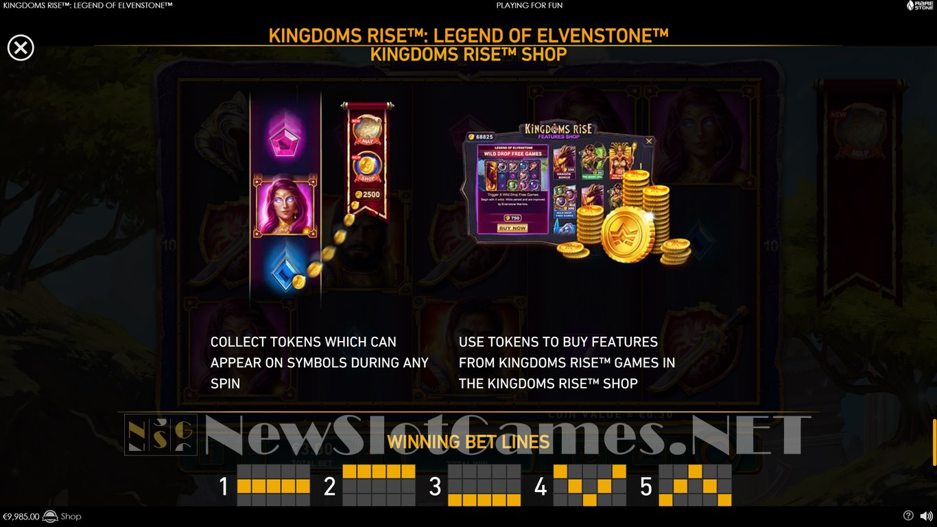 Kingdoms Rise Legend of Elvenstone Slot Slot Image in Demo - pic. 7