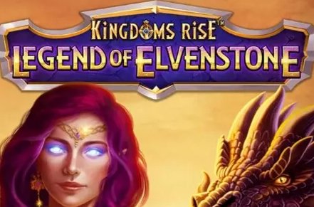 Kingdoms Rise Legend of Elvenstone Slot Logo