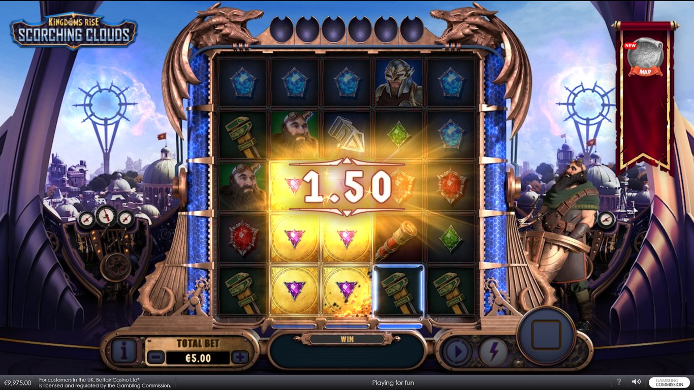 Kingdoms Rise Scorching Clouds Slot Slot Image in Demo - pic. 2