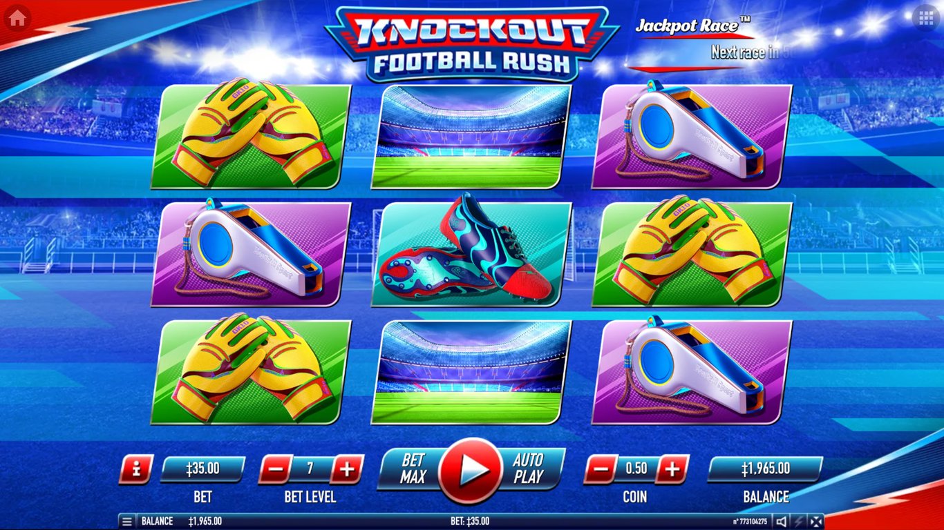 Knockout Football Rush Slot Demo Image