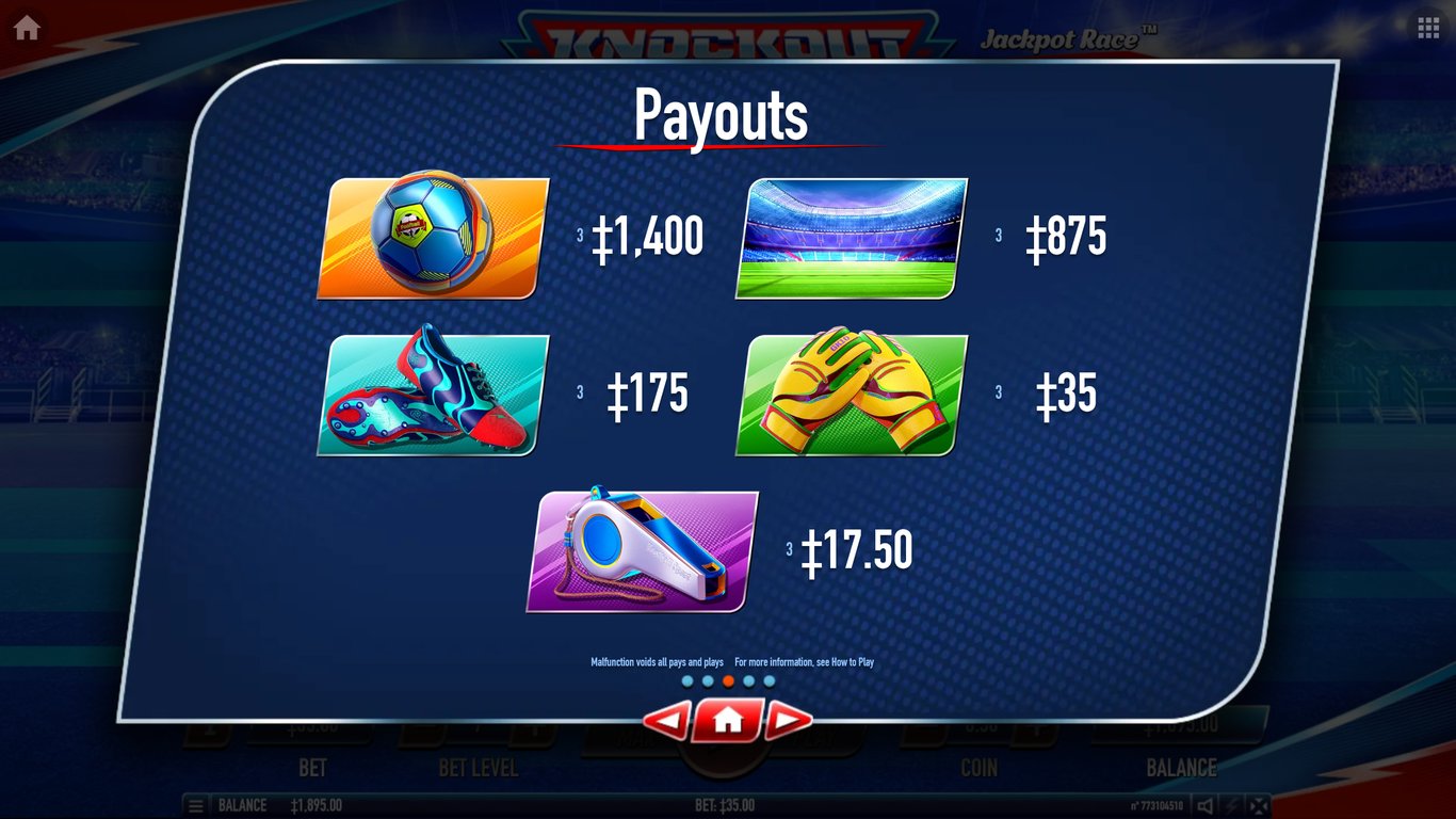Knockout Football Rush Slot Slot Image in Demo - pic. 2