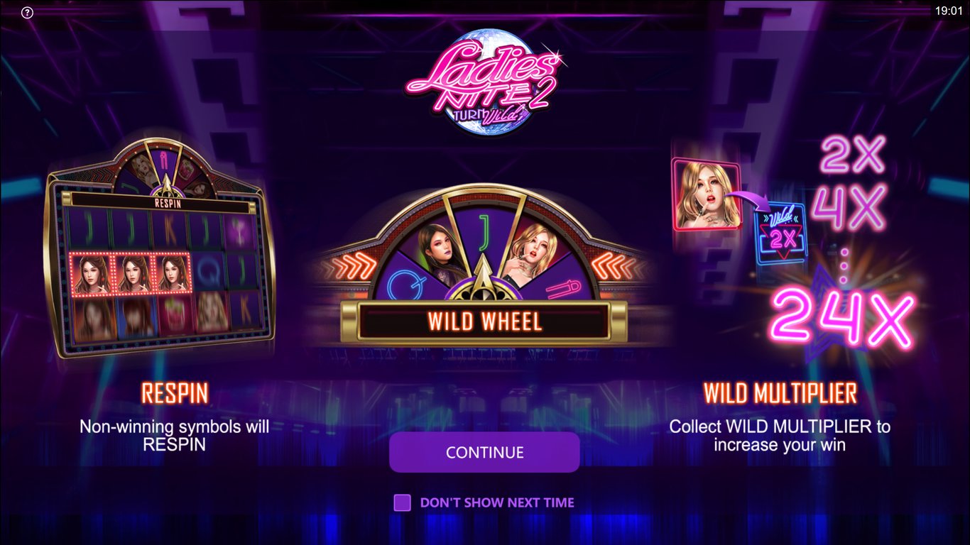 Ladies Nite 2 Turn Wild Slot Demo Image