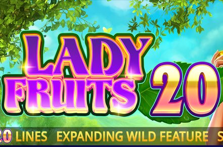 Lady Fruits 20 Slot Logo