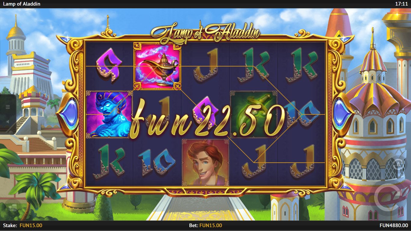 Lamp of Aladdin Slot Slot Image in Demo - pic. 3