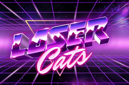 Laser Cats Slot Logo