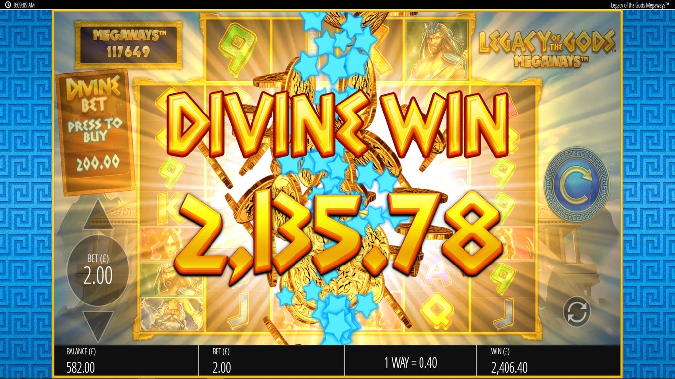 Legacy of the Gods Megaways Slot Slot Image in Demo - pic. 3