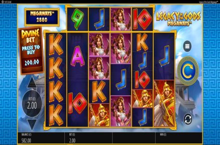 Legacy of the Gods Megaways Slot Logo
