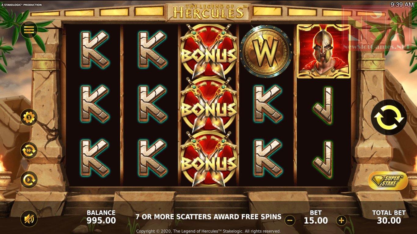 The Legend of Hercules Slot Slot Image in Demo - pic. 3