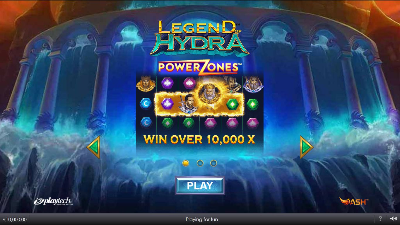 Legend of Hydra: Power Zones Slot Demo Image