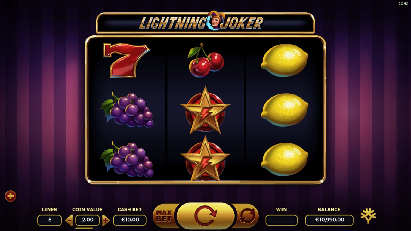 Lightning Joker Slot Demo Image