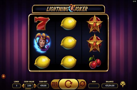 Lightning Joker Slot Logo