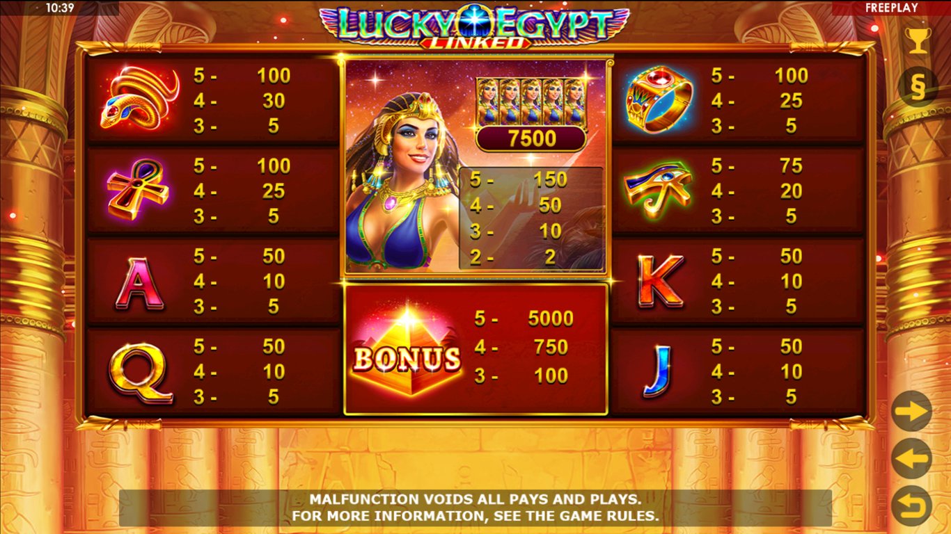Lucky Egypt Slot Slot Image in Demo - pic. 3