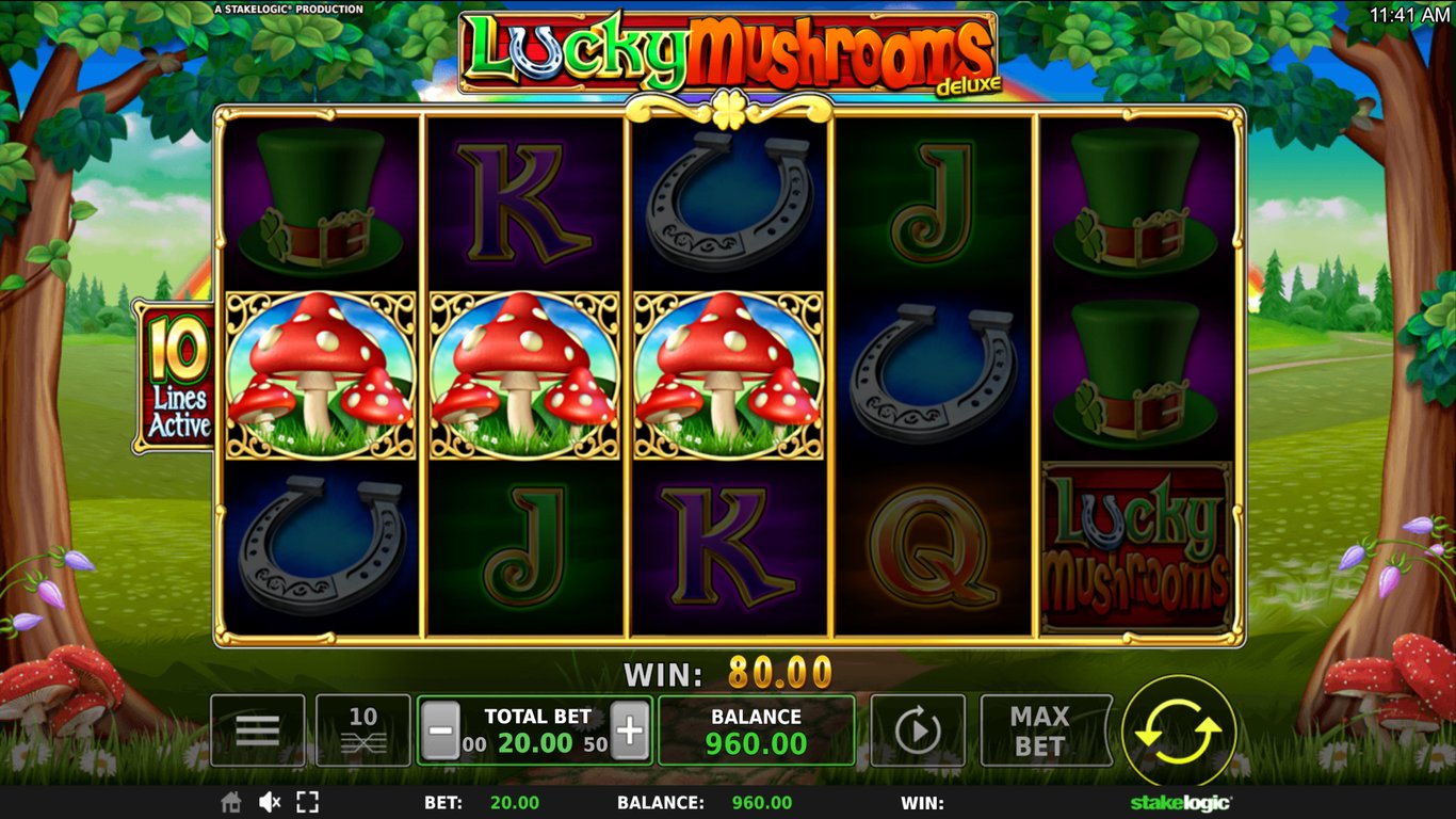 Lucky Mushrooms Deluxe Slot Slot Image in Demo - pic. 2