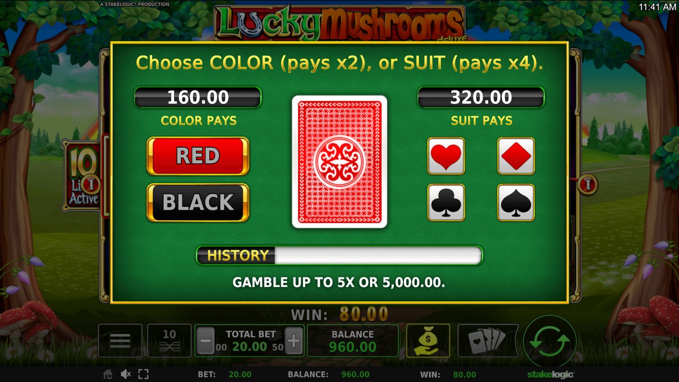 Lucky Mushrooms Deluxe Slot Slot Image in Demo - pic. 3