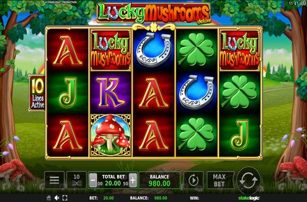 Lucky Mushrooms Deluxe Slot Icon