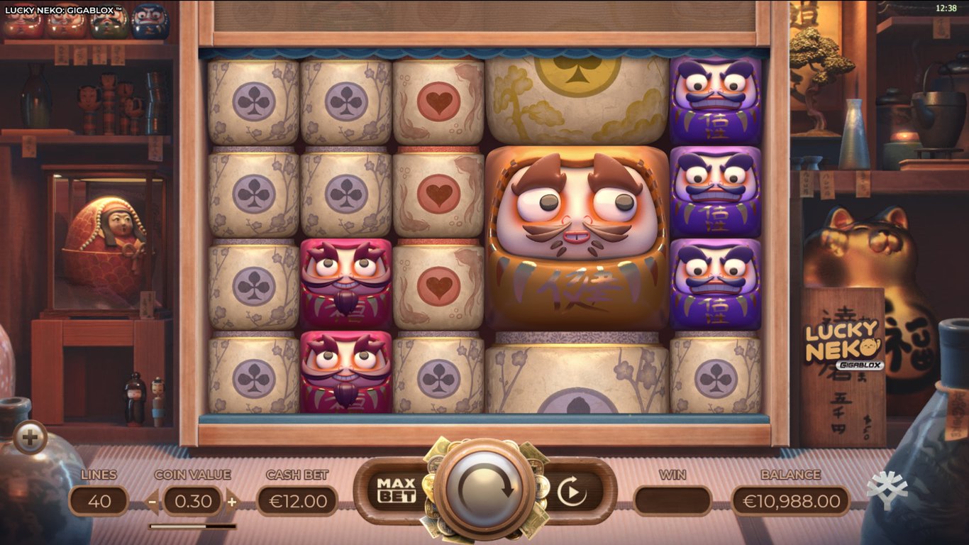 Lucky Neko Gigablox Slot Demo Image