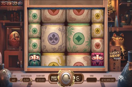 Lucky Neko Gigablox Slot Logo