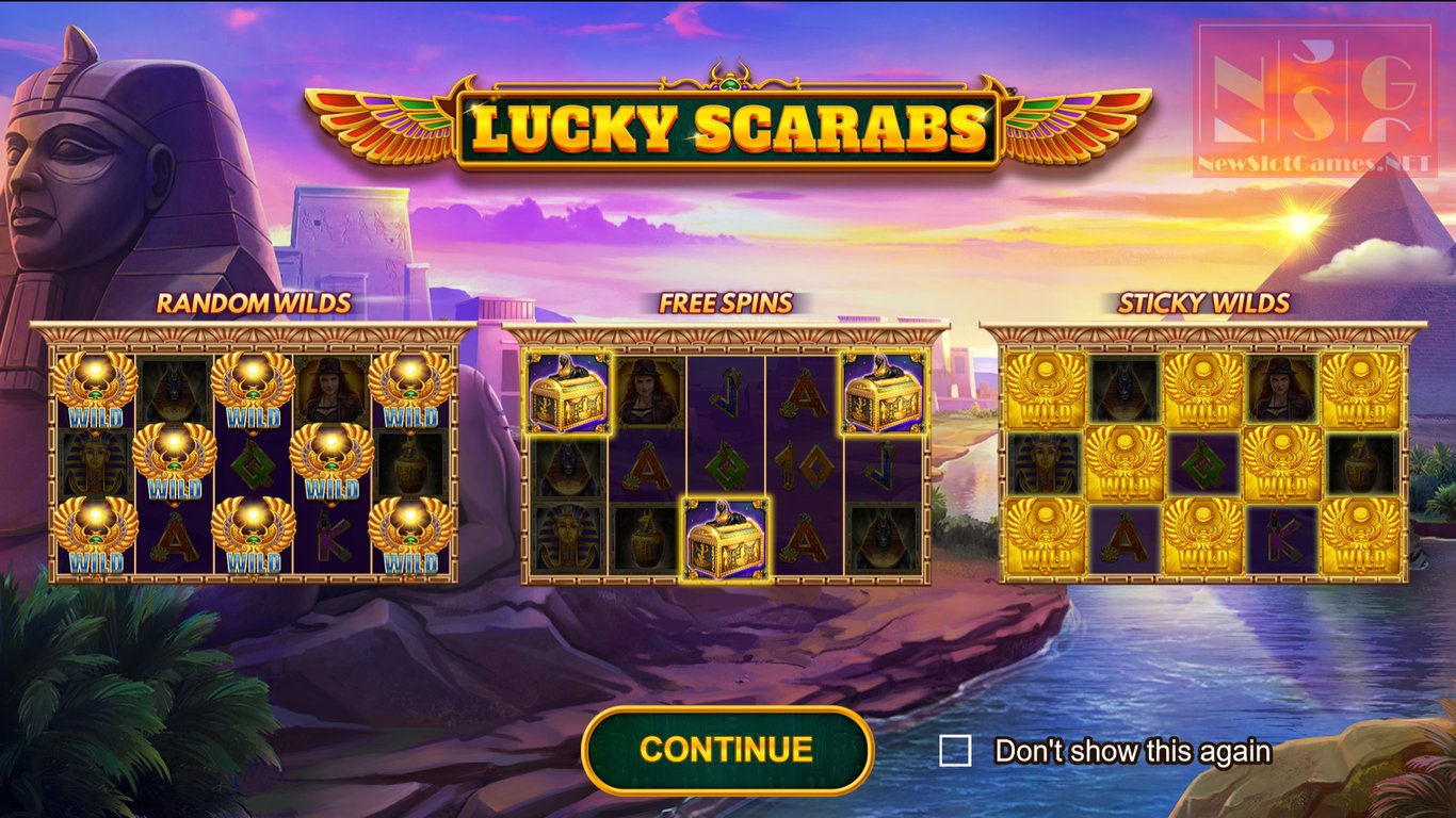 Lucky Scarabs Slot Demo Image