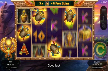 Lucky Scarabs Slot Icon