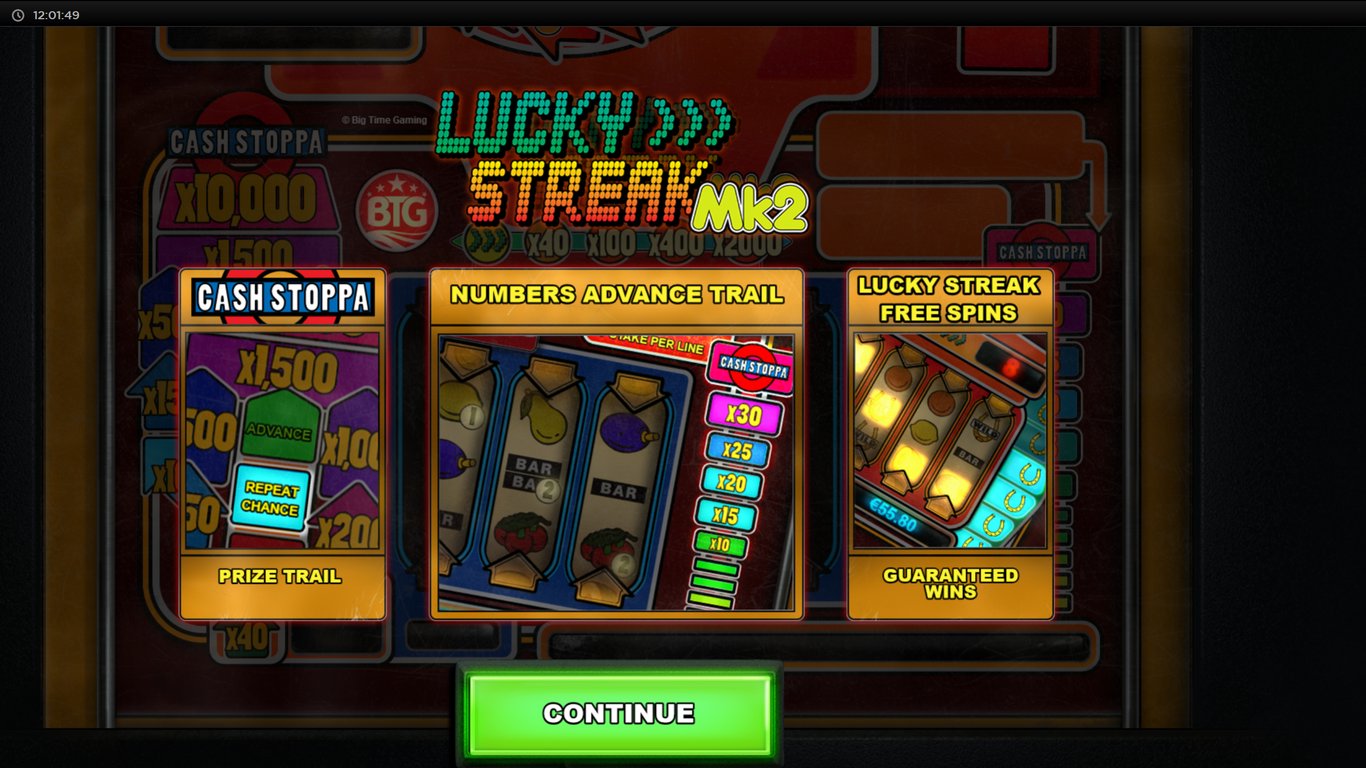 Lucky Streak Mk2 Slot Demo Image