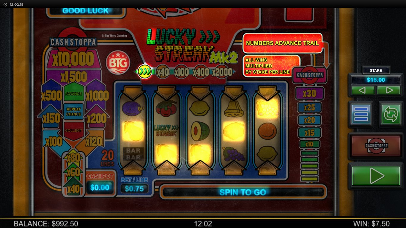 Lucky Streak Mk2 Slot Slot Image in Demo - pic. 2
