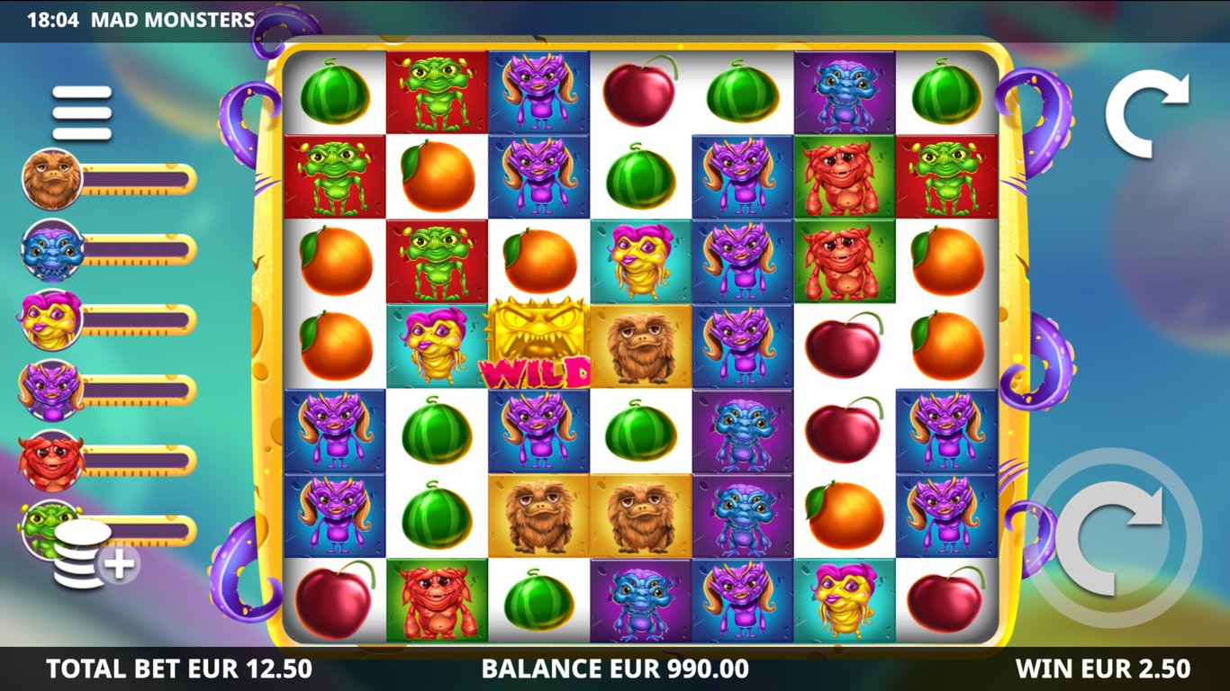 Mad Monsters Slot Demo Image